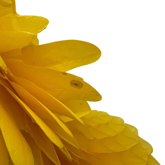 Vintage Honeycomb Paper Pumpkin & Cornstalk Decorations Fall Thanksgiving - Picture 7 of 8